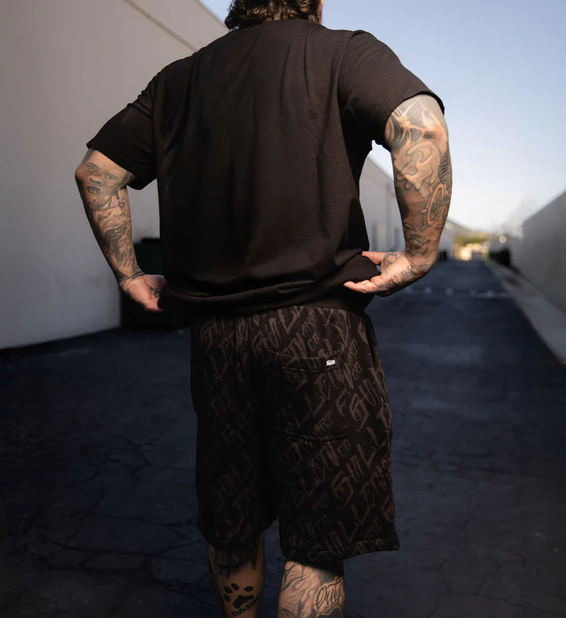 SLEEP REAPERS KNIT SHORT BLACK